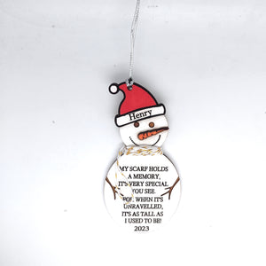 Snowman Ornament