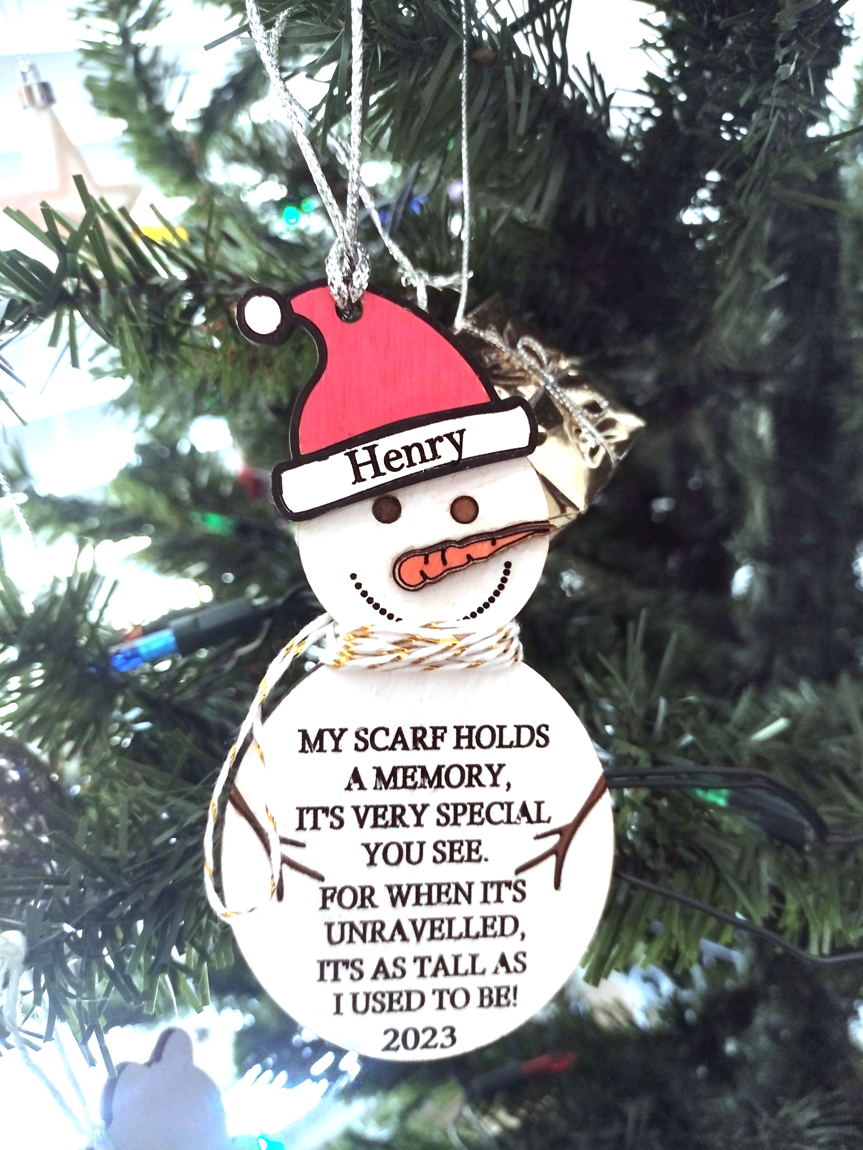 Snowman Ornament