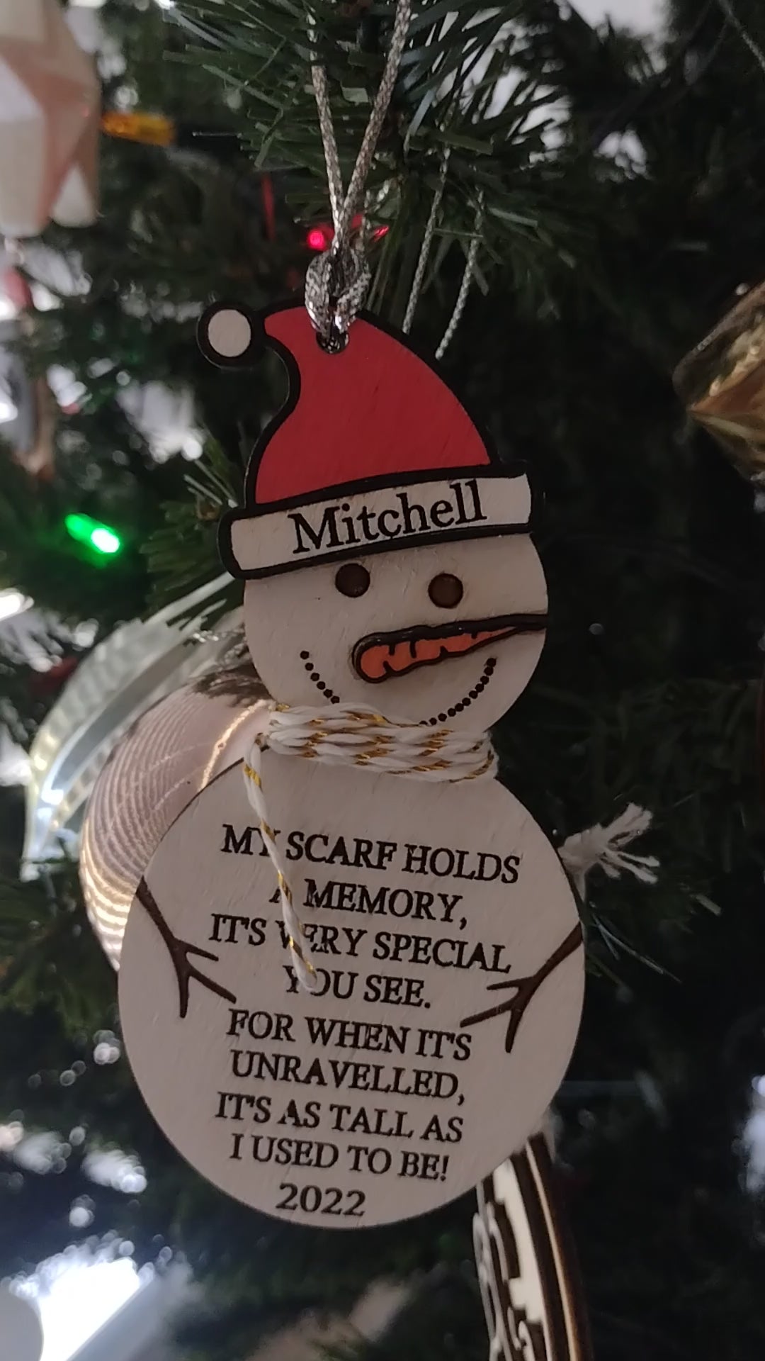 Snowman Ornament