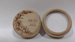 Load and play video in Gallery viewer, WE DO 2021 / 2022 / 2023 Wedding Wooden Ring Box

