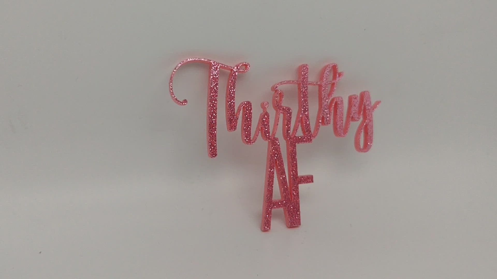 30 / Thirty Dirty / Hello Thirty Cupcake Topper