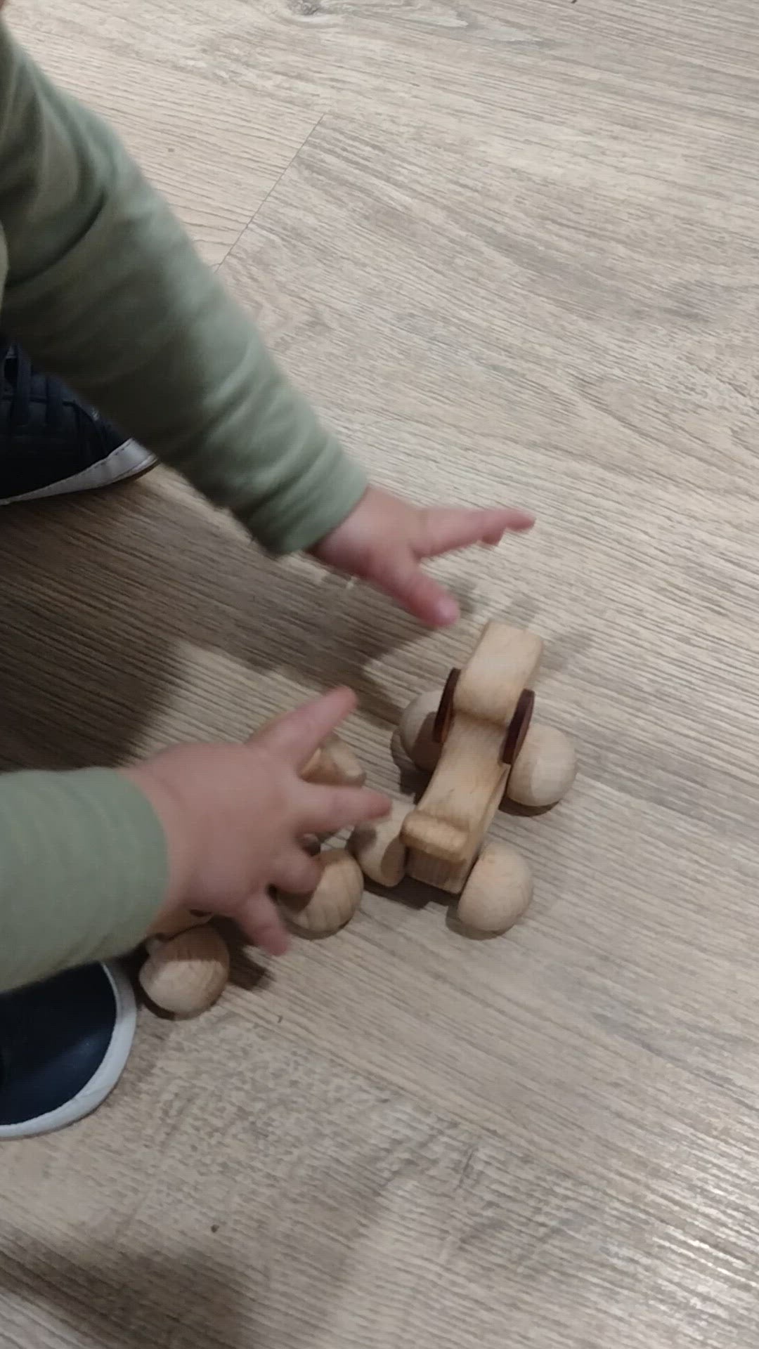 Montessori Wooden Baby Dog - Puppy Toy