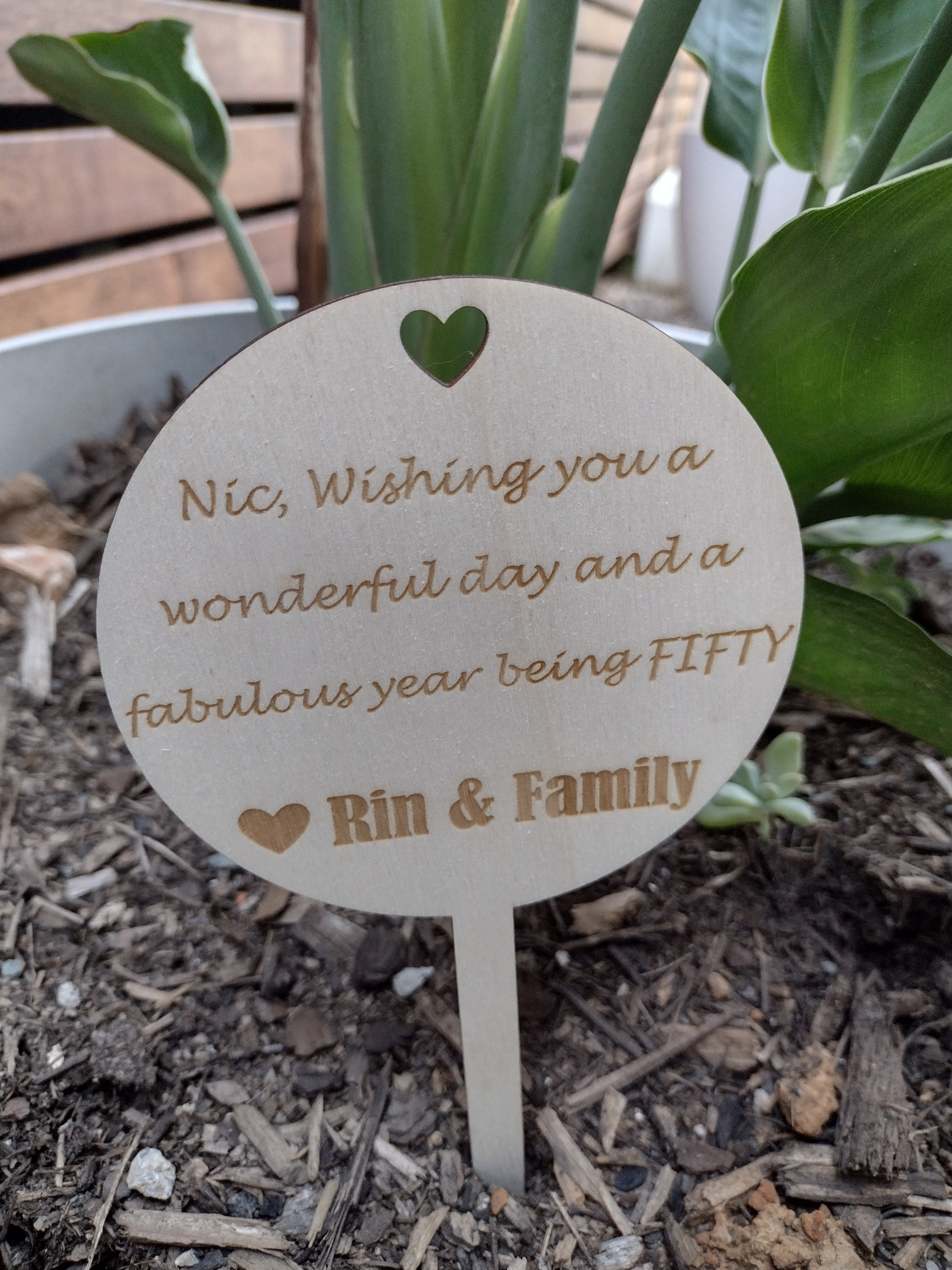 Personalised your Thank You Message - Craftyroo