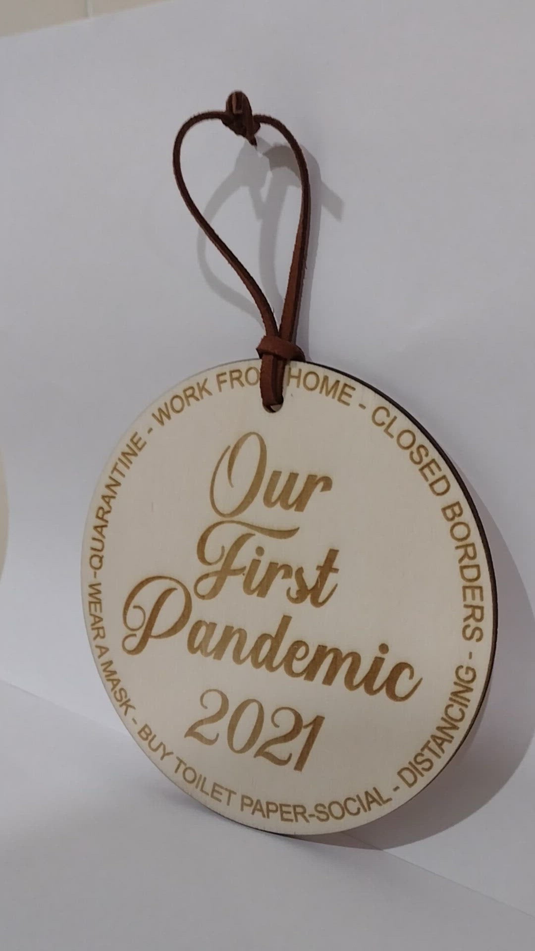 Our First Pandemic 2021 Ornament Christmas Decoration