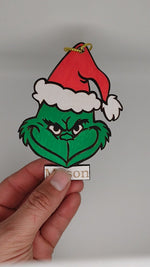 Load and play video in Gallery viewer, Mr. Grinch Ornament
