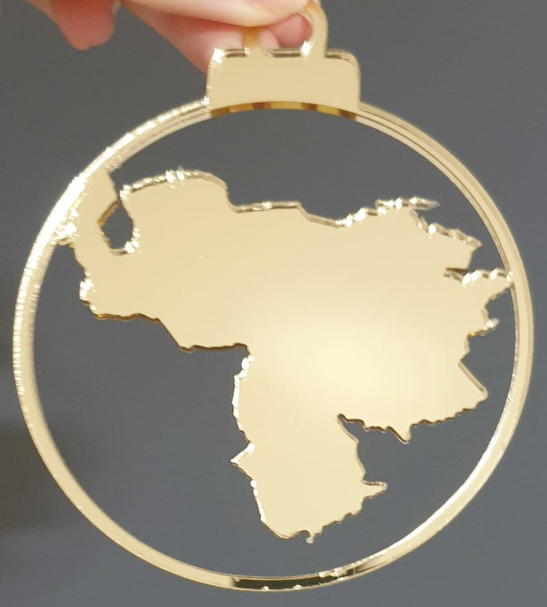Country, Region, or City Ornament