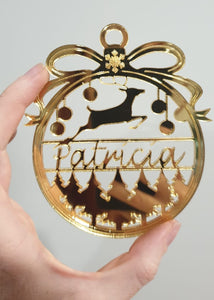 Christmas Ornament (Reindeer / Baubles / Snowflake)