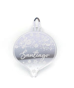 Load image into Gallery viewer, Bauble + Name + Reindeer Ornament
