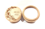 Load image into Gallery viewer, WE DO 2021 / 2022 / 2023 Wedding Wooden Ring Box

