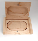 Load image into Gallery viewer, Thank you Teacher Gift Present 16GB USB Flash Drive Wooden Box
