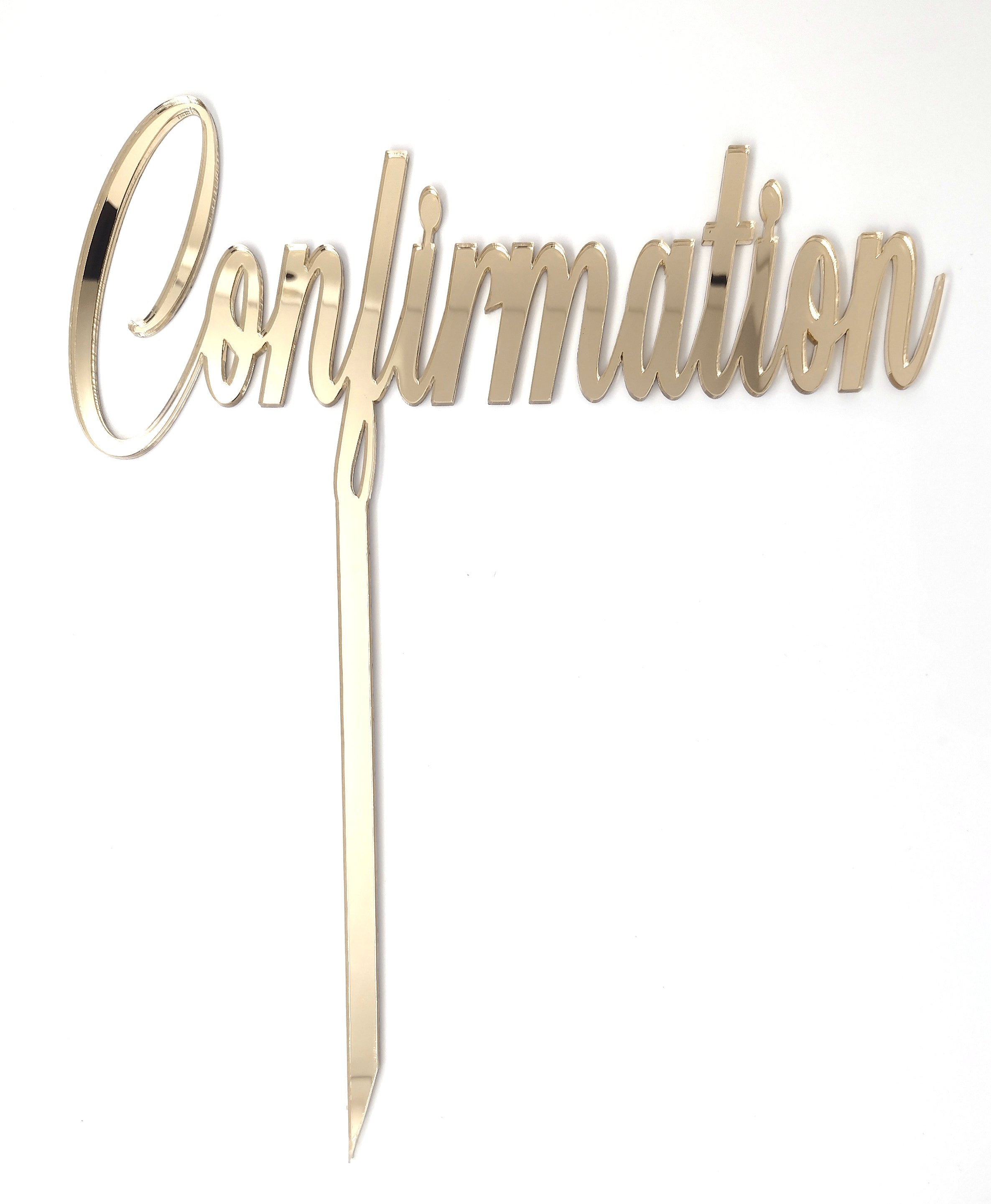 Confirmation Cake Topper