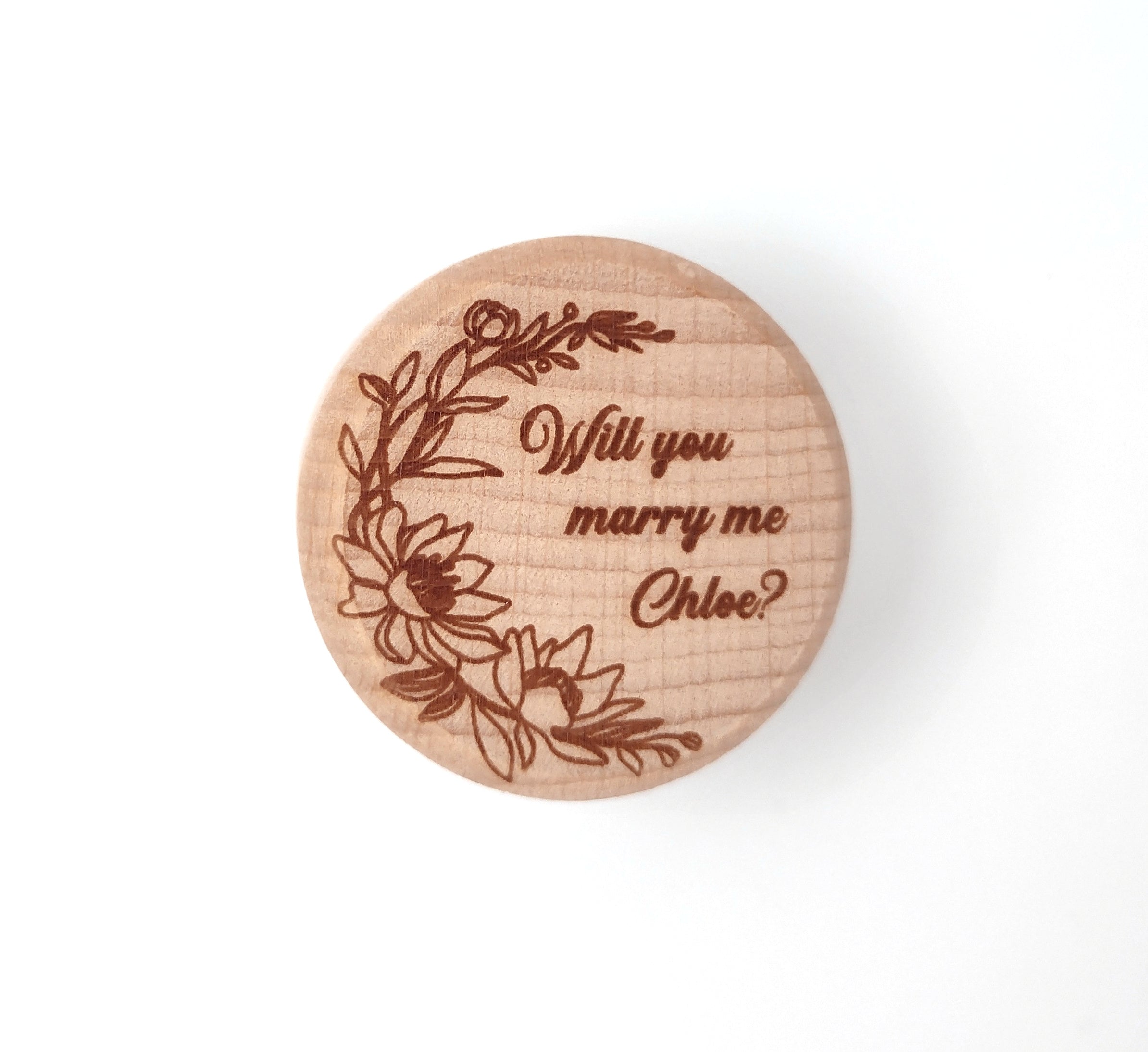 Will you marry me? Ring Box - Engagement - Proposal