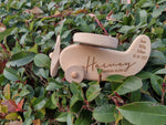 Load image into Gallery viewer, Wooden Plane - Birth Details + First and Middle Name
