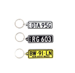 Load image into Gallery viewer, Personalised Number Plates Keychain
