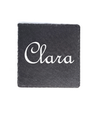 Load image into Gallery viewer, Personalised Stone/Slate Coasters - Name Only
