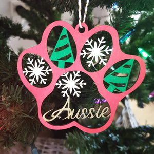 Paw Ornament - Craftyroo