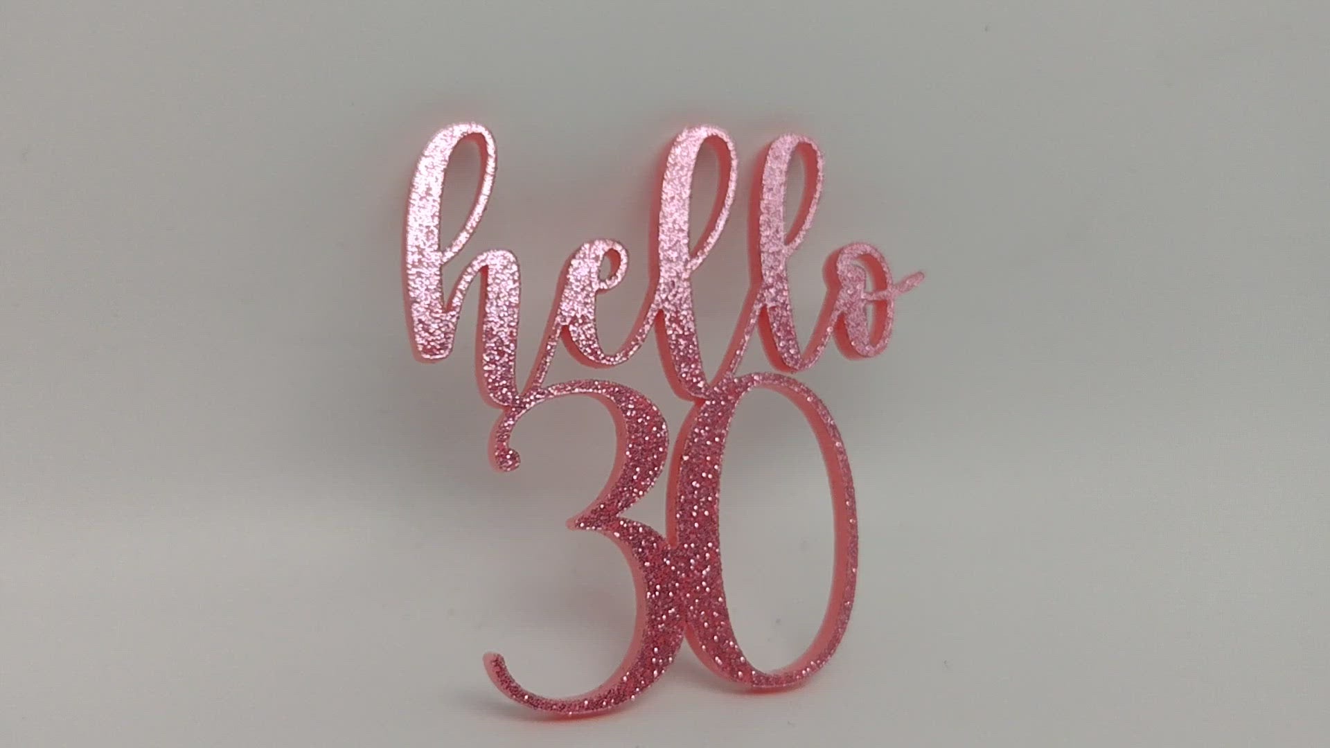 30 / Thirty Dirty / Hello Thirty Cupcake Topper