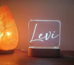 Load image into Gallery viewer, Personalised Acrylic Lamps - Name Only
