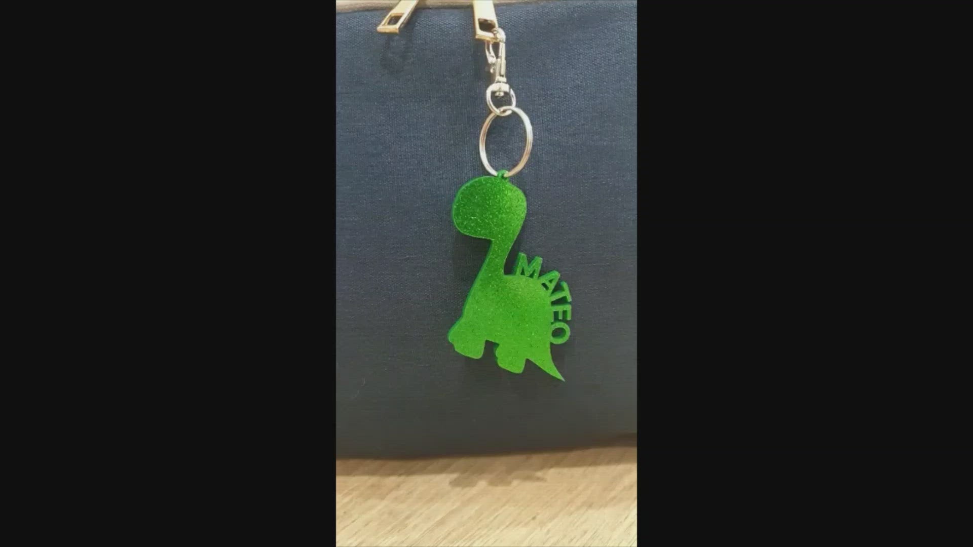 Personalised Acrylic Bag Tag