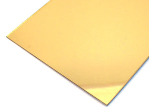 3mm Acrylic Gold Mirror Sheet